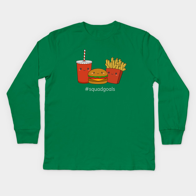 Funny Fast Food Squad Goals T-Shirt